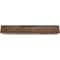Ekena Millwork 3-Sided (U-beam) Riverwood Endurathane Faux Wood Ceiling Beam, Premium Aged, 8"W x 8"H  x 20'L BMRW3C0080X080X240ZD - alternate 5